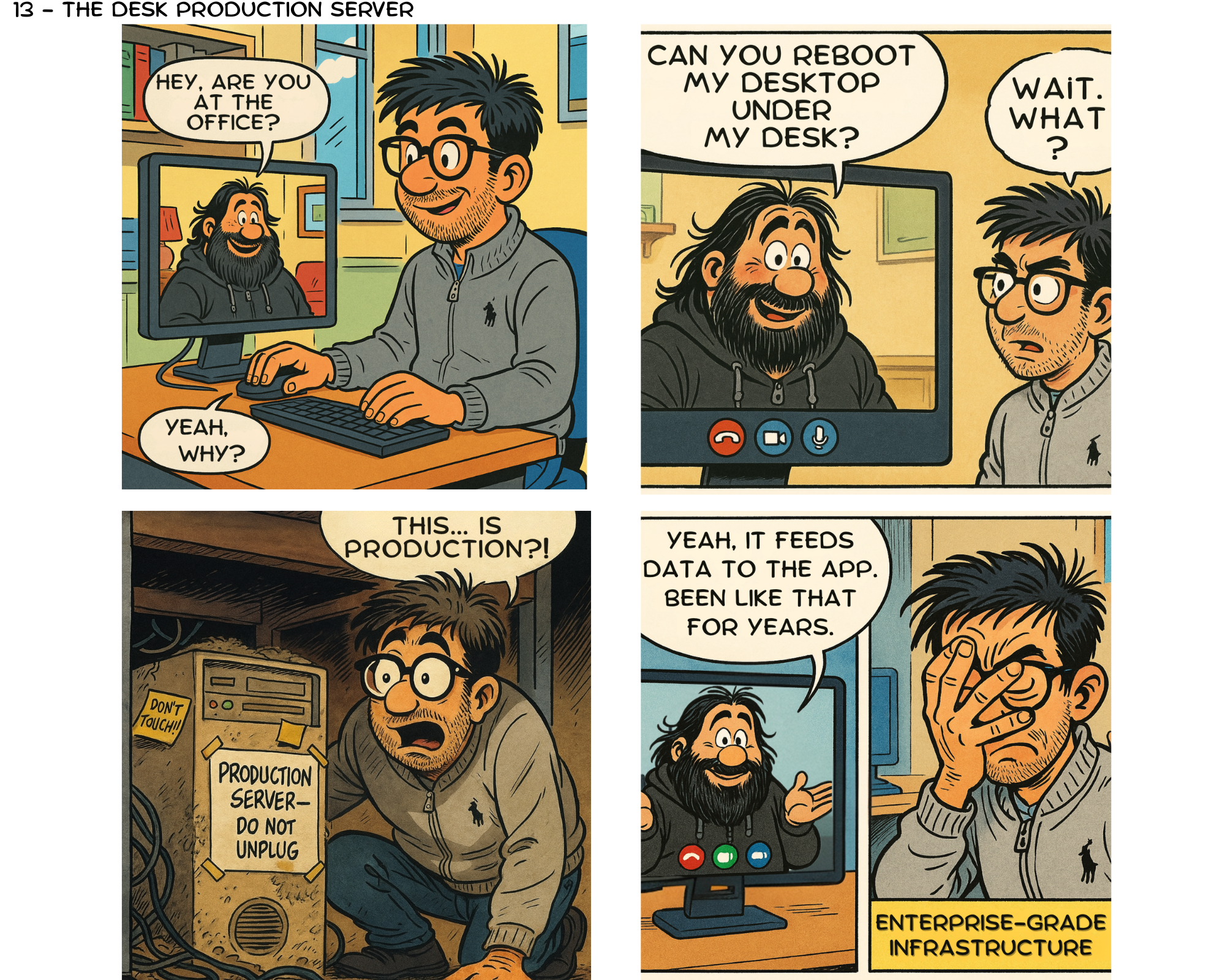 Adventures in Uptime - The Desk Production Server