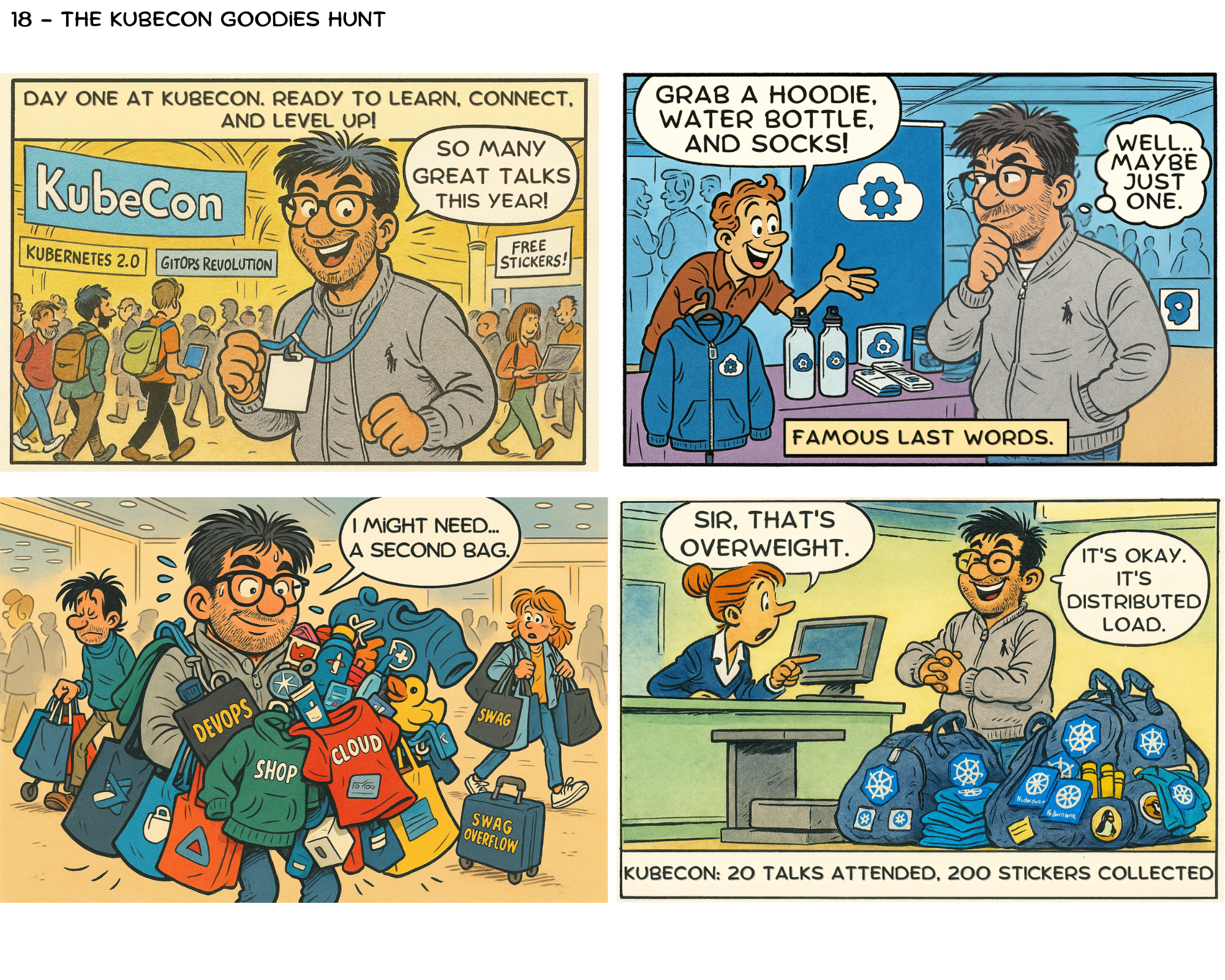 Adventures in Uptime - The KubeCon Goodies Hunt