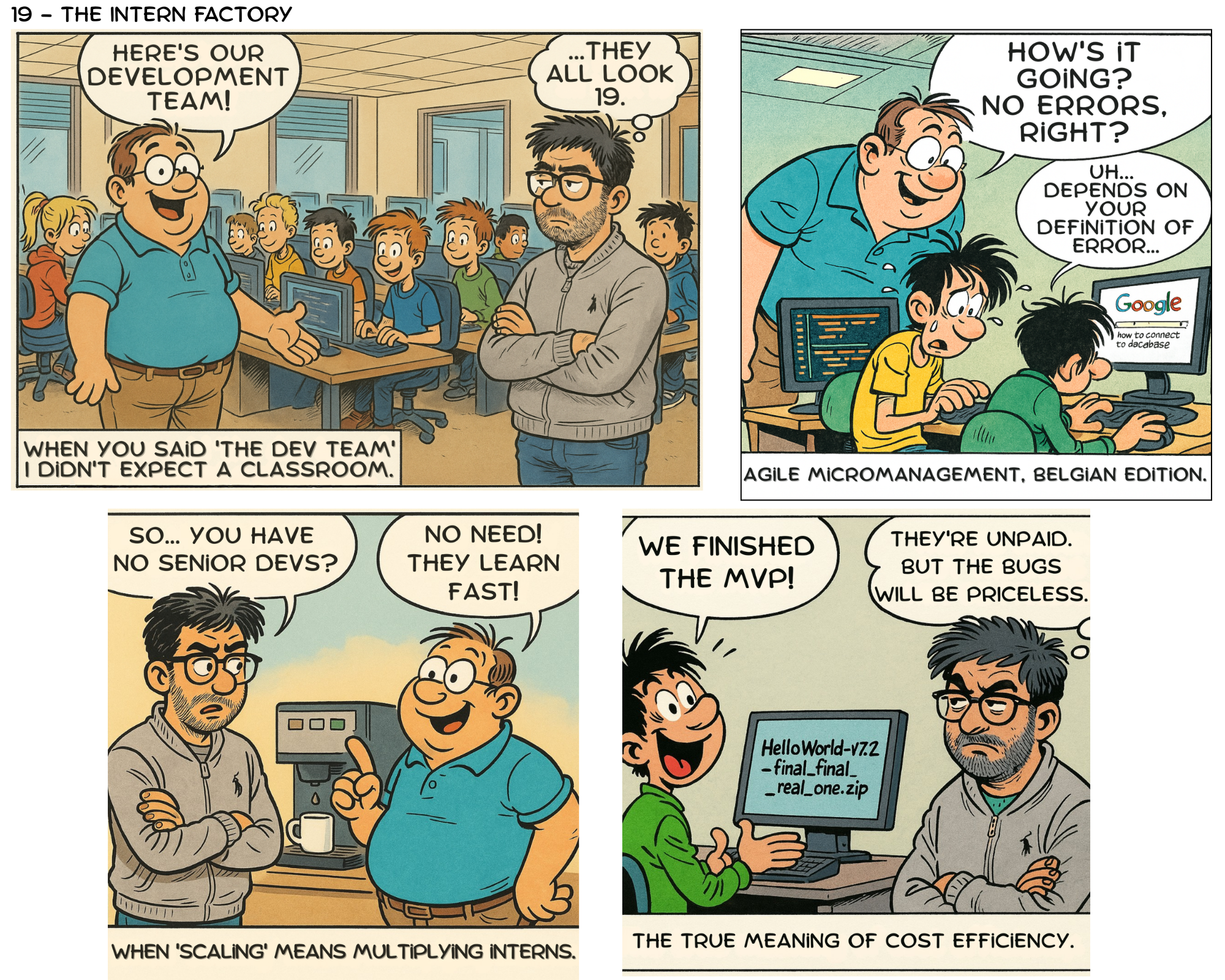 Adventures in Uptime - The Intern Factory