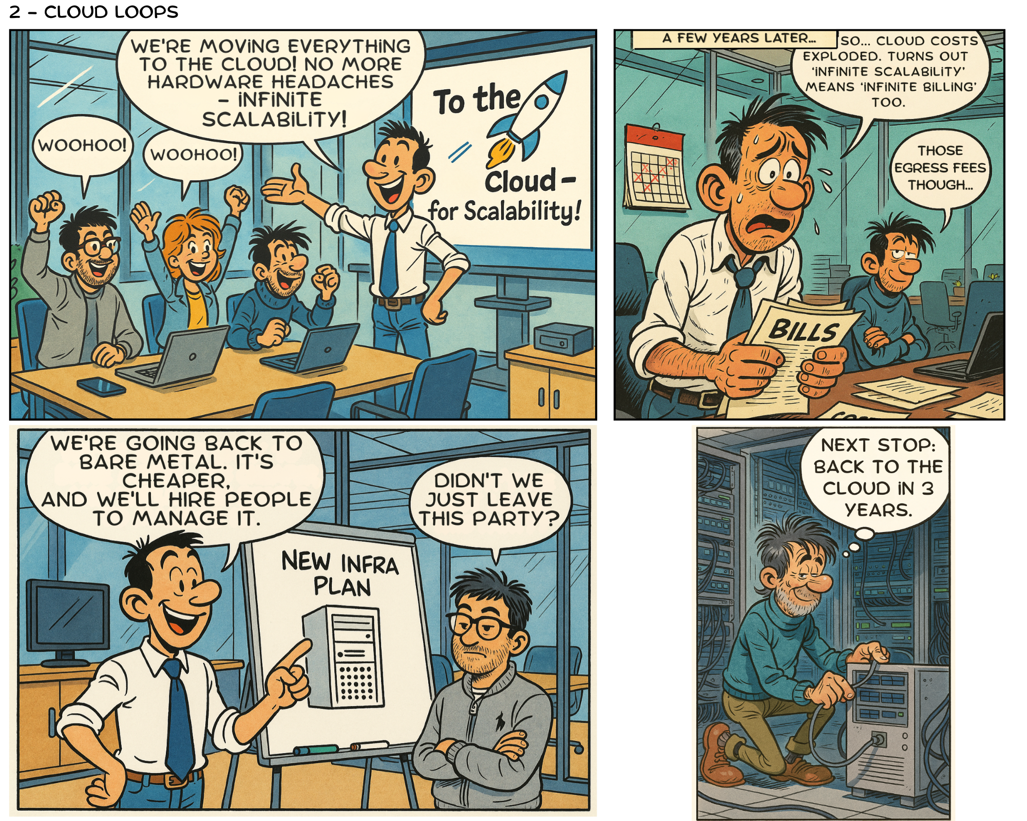 Adventures in Uptime - Cloud Loops