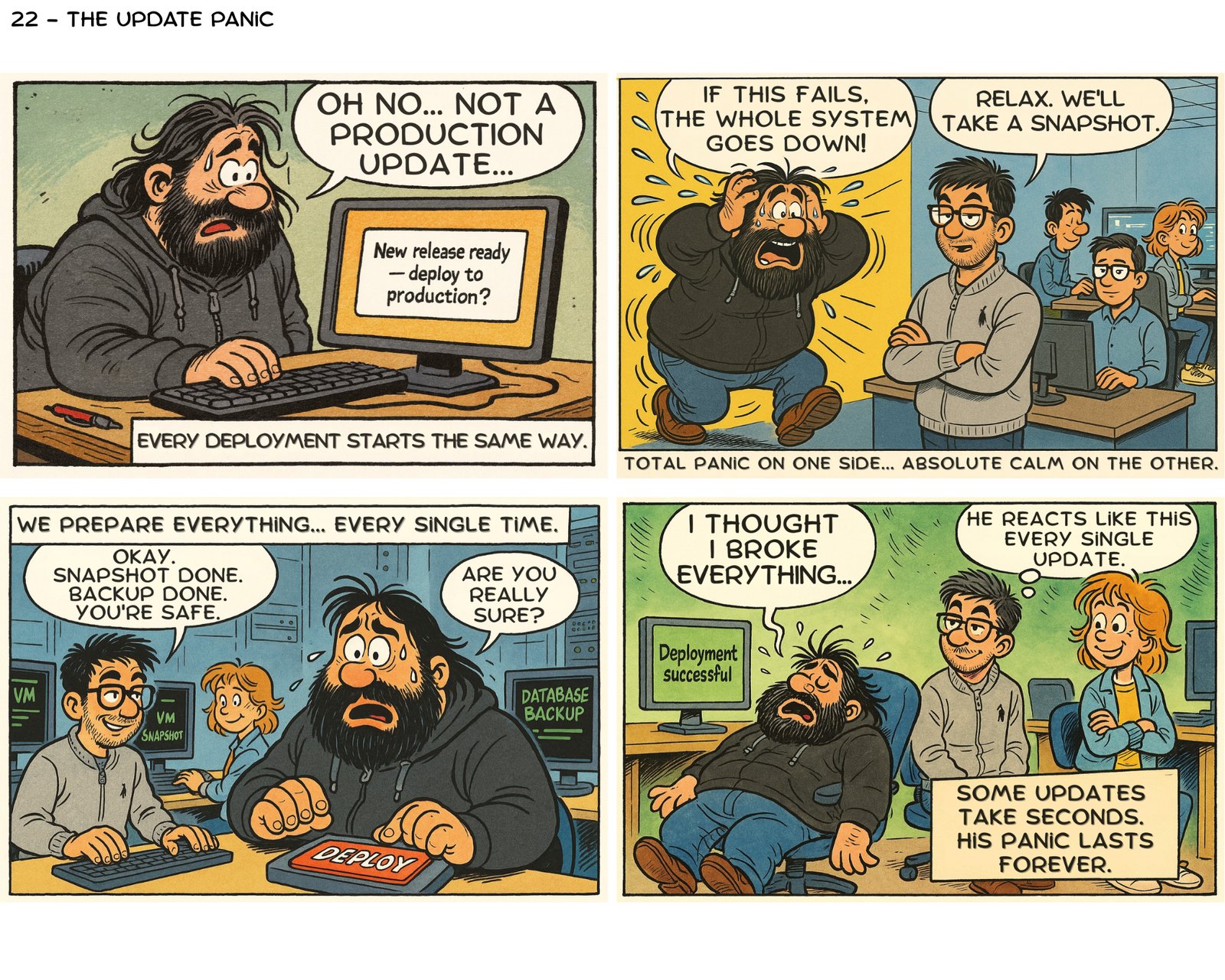 Adventures in Uptime - The Update Panic