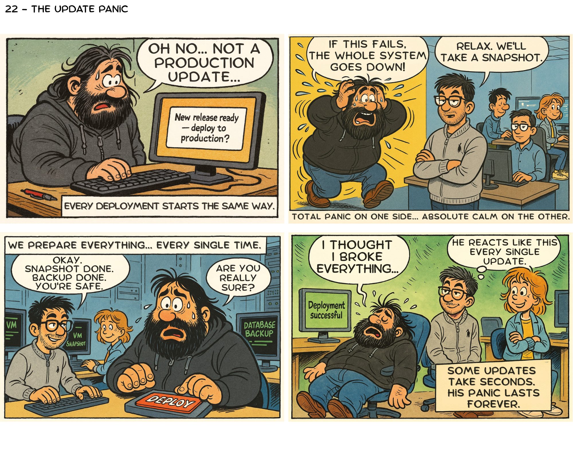 Adventures in Uptime - The Update Panic