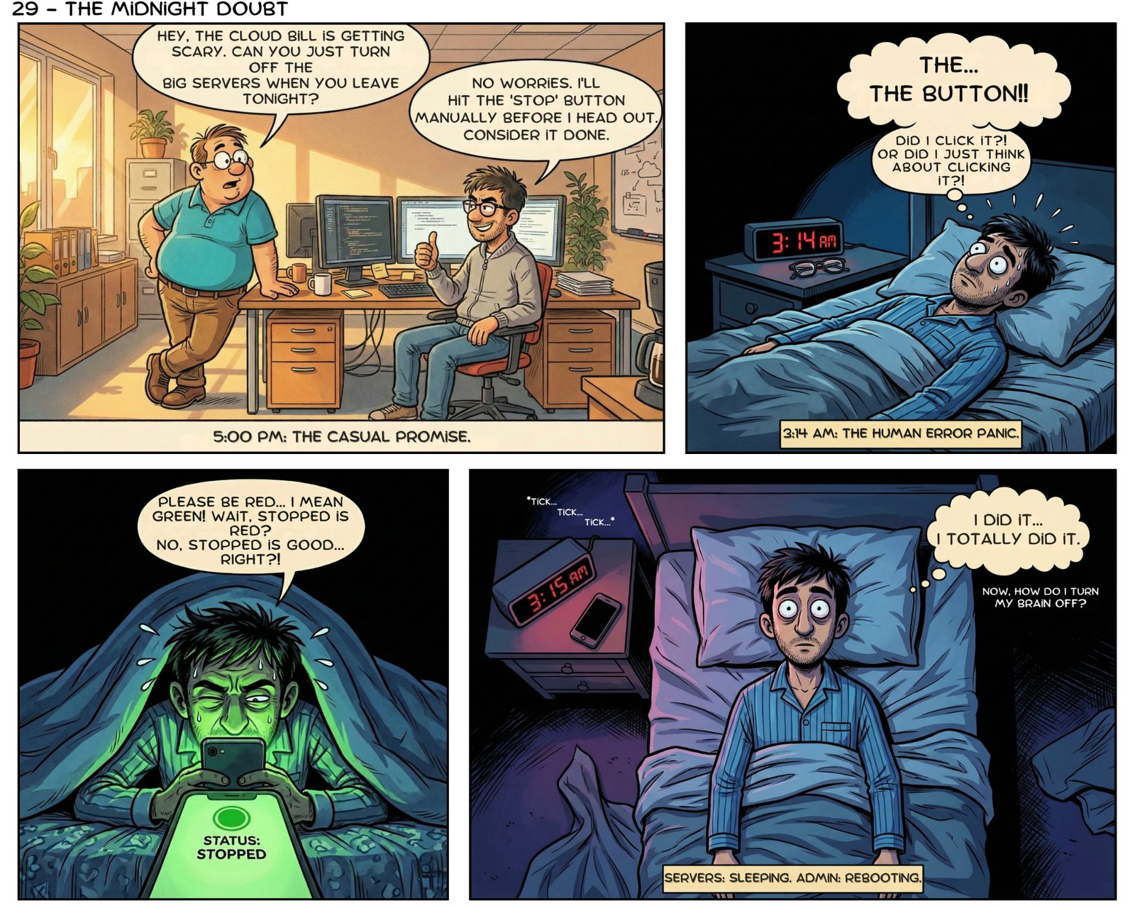 Adventures in Uptime - The Midnight Doubt