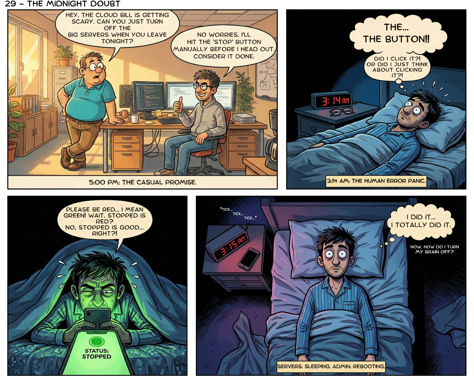 Adventures in Uptime - The Midnight Doubt