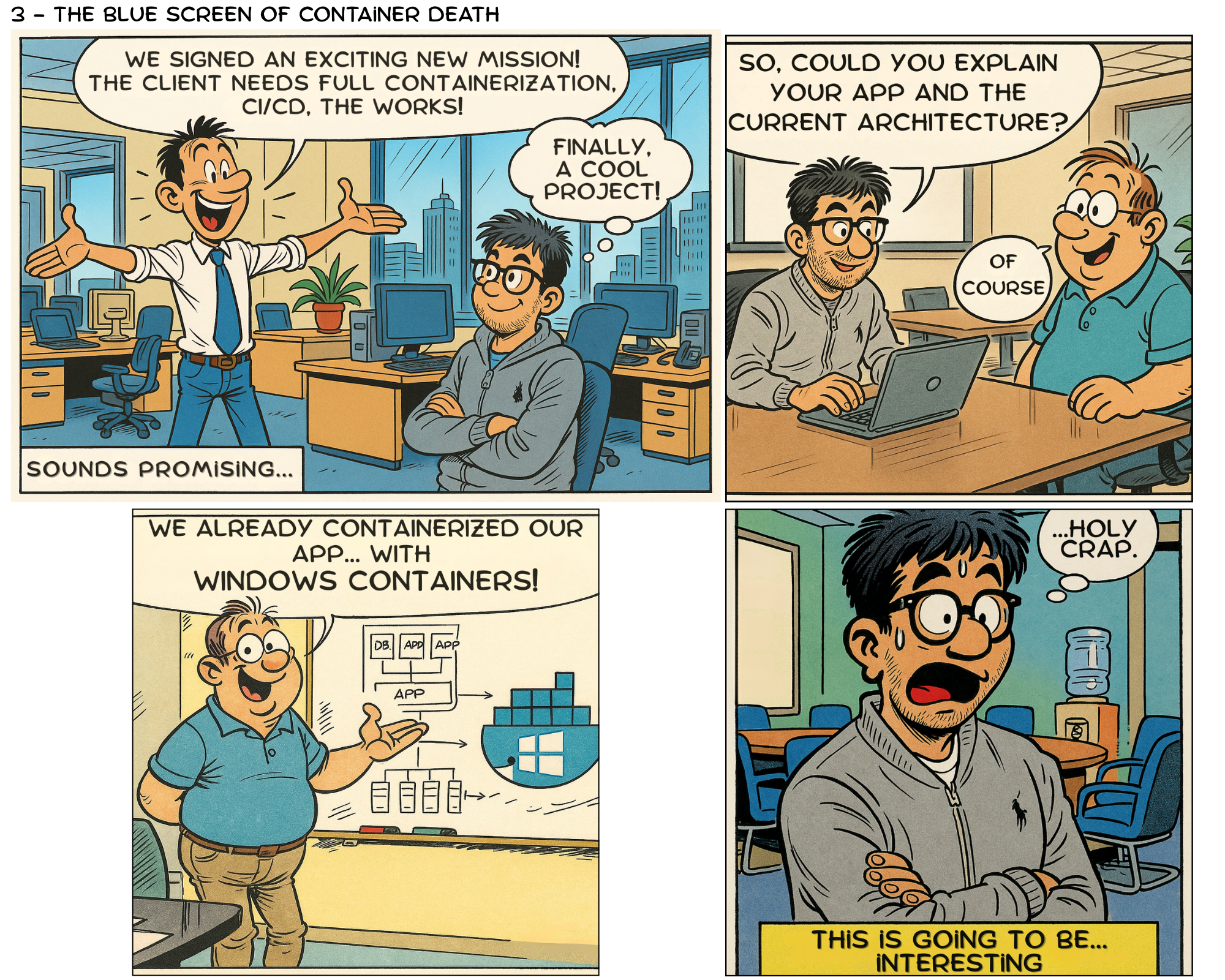 Adventures in Uptime - The Blue Screen of Container Death