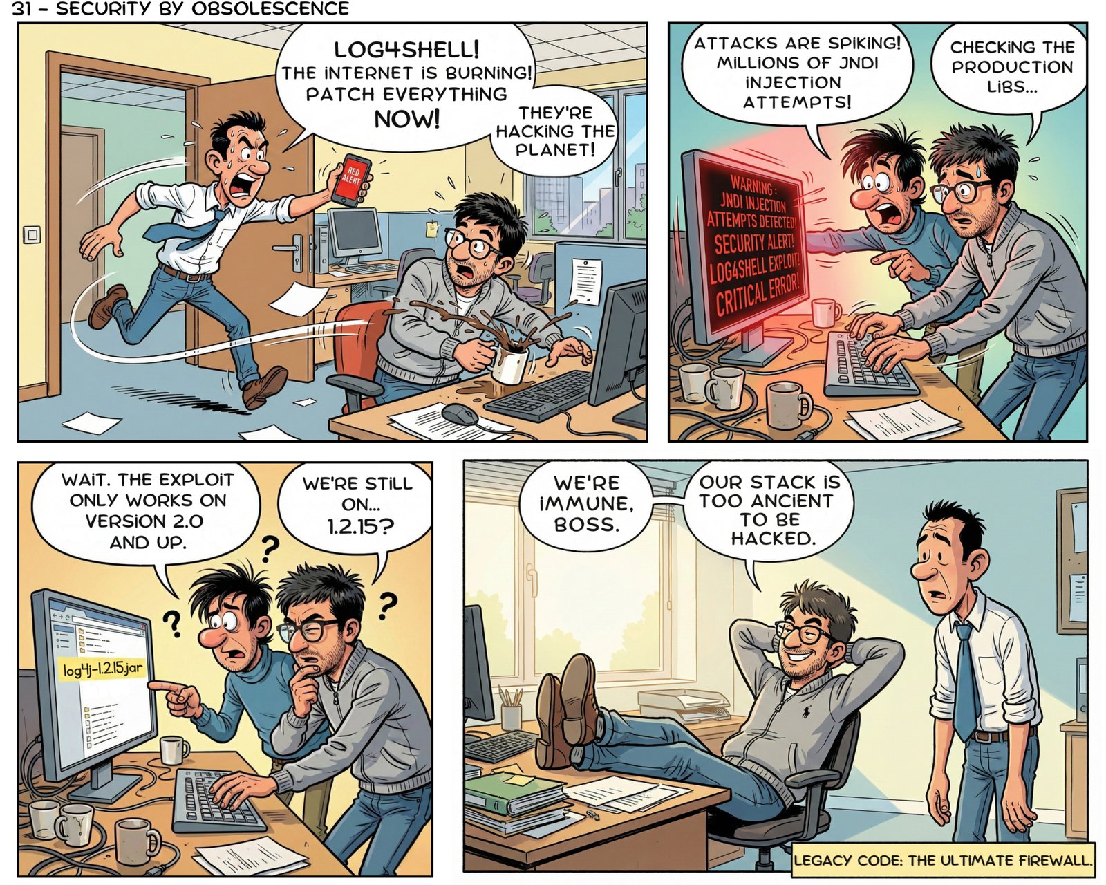 Adventures in Uptime - Security by Obsolescence