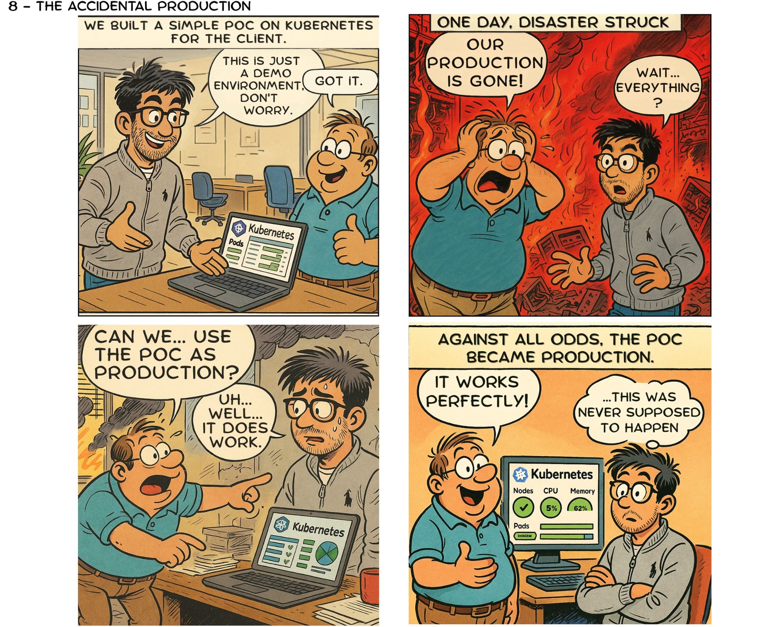 Adventures in Uptime - The Accidental Production