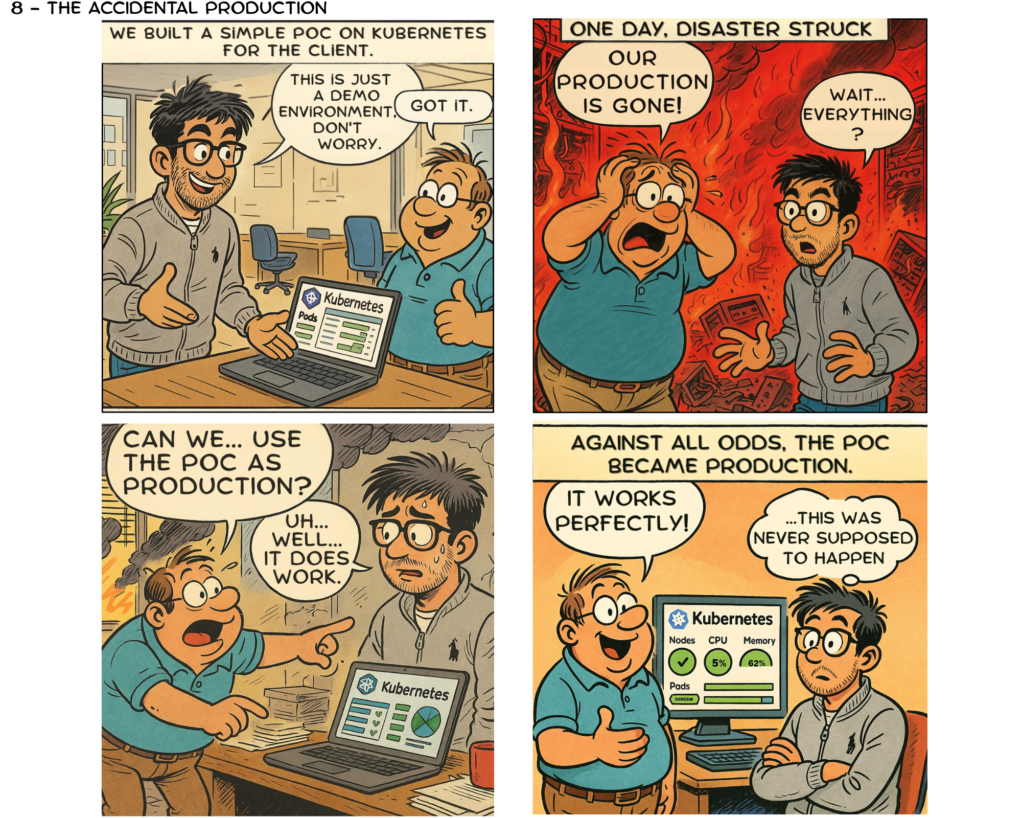 Adventures in Uptime - The Accidental Production