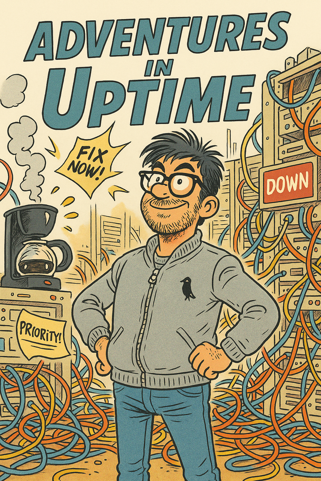 Adventures in Uptime - Cover